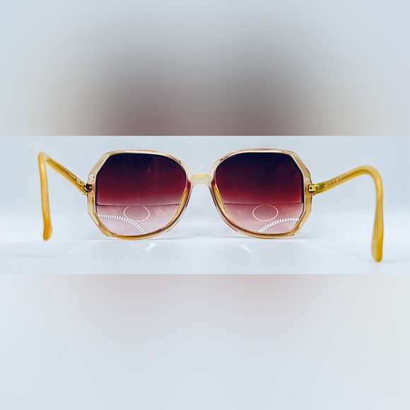 Silhouette M1197 Brown Pink Translucent Oval Sunglasses Frames Only - Picture 6 of 8